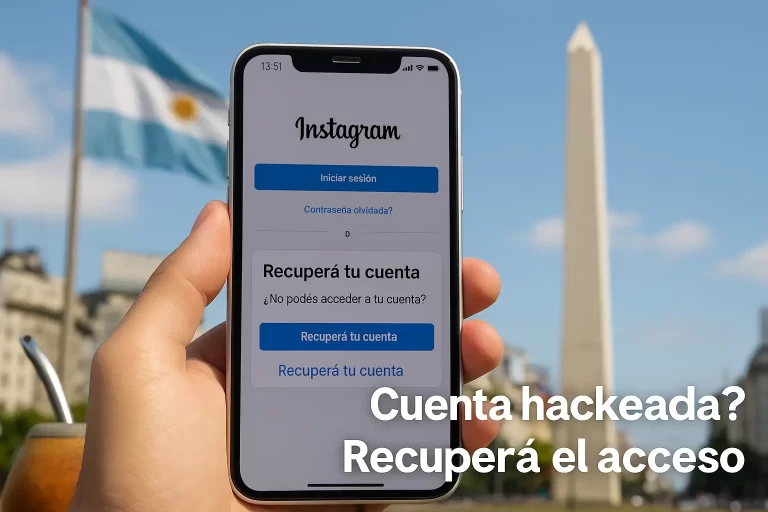Paso a paso para recuperar cuenta de instagram